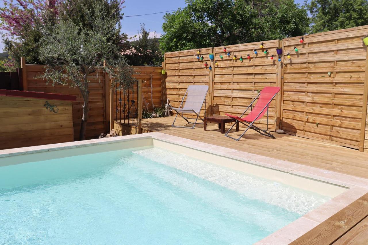 Gite Lapaz/Jacuzzi Prive/Piscine Draguignan Exteriér fotografie